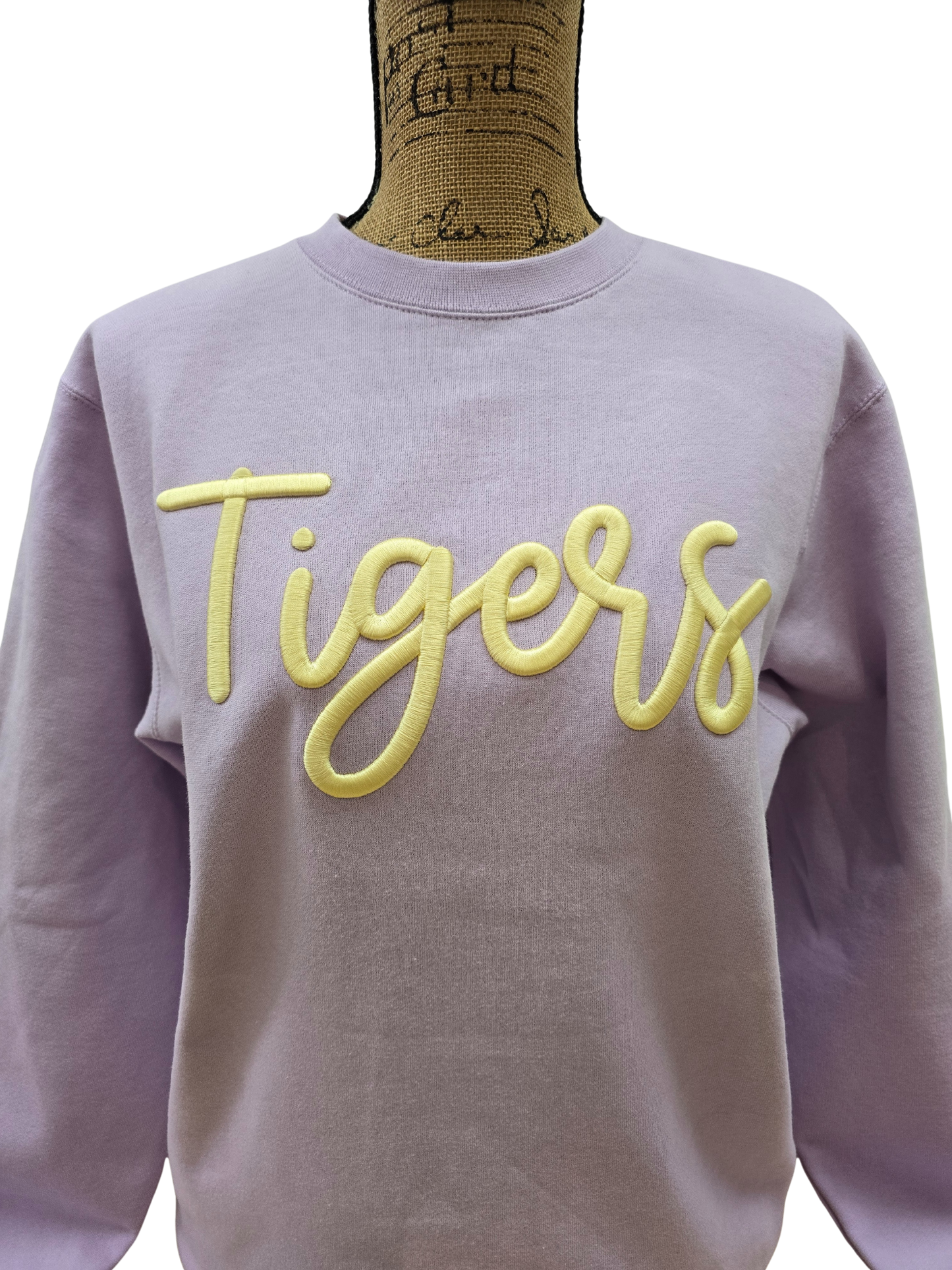 Tigers Embroidered Puff I.T.Co. Crewneck