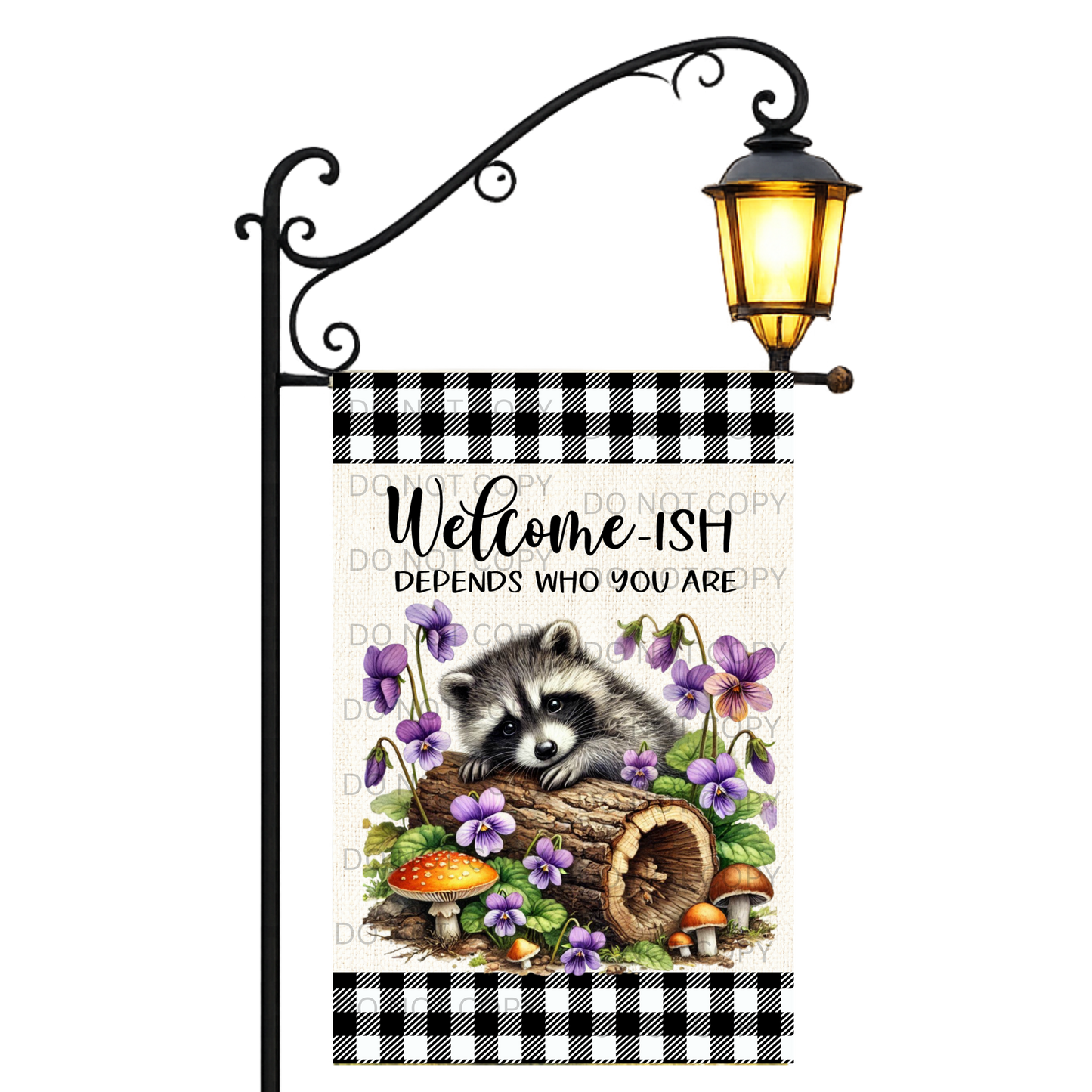 2602 Animal Garden Flag