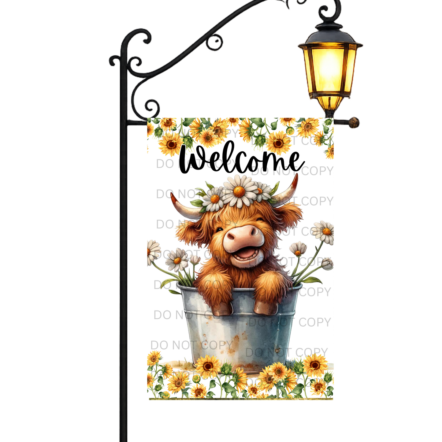 2603 Animal Garden Flag