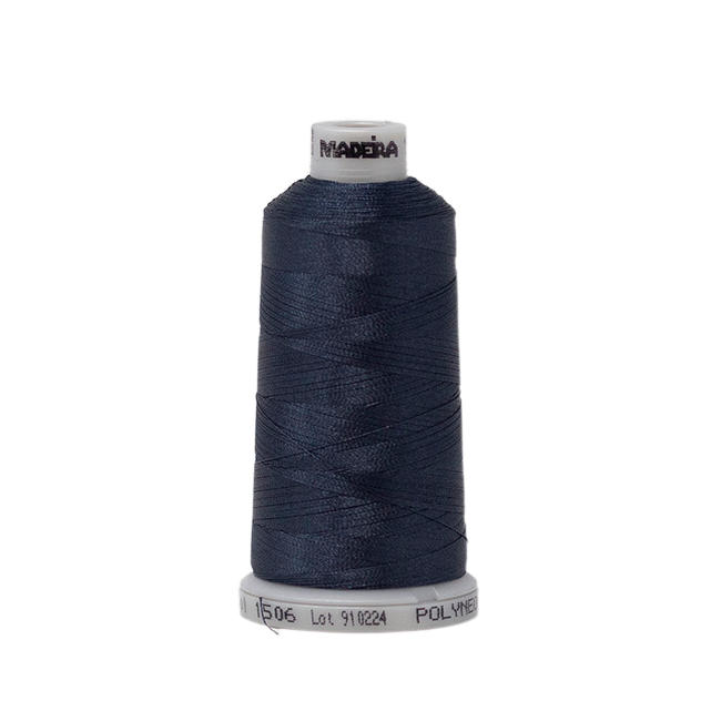 1506 Blue Gray PolyNeon 40 Embroidery Thread