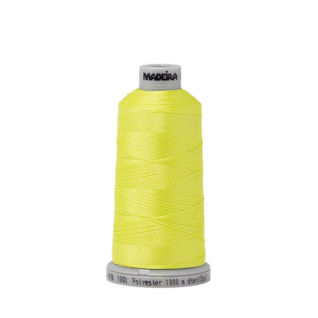 1541 Yellow Green PolyNeon 40 Embroidery Thread