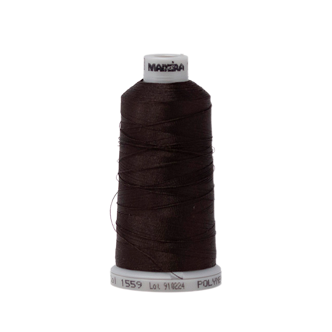 1559 Brown PolyNeon 40 Embroidery Thread