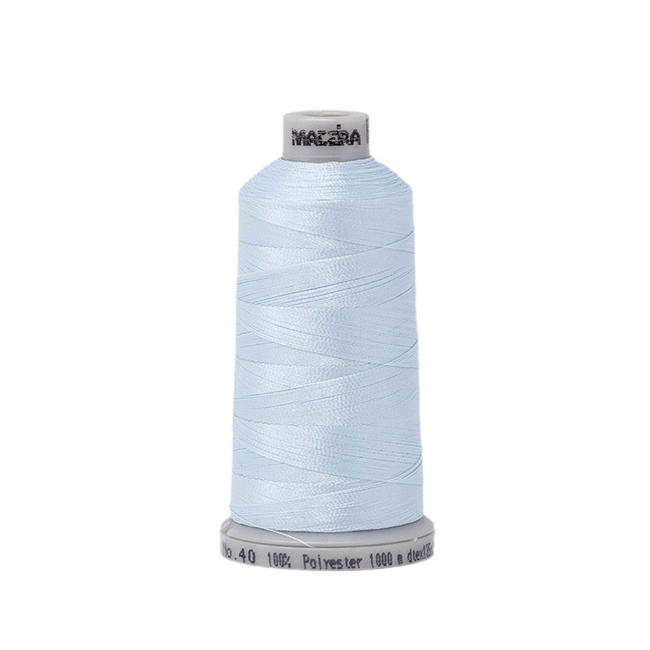 1563 Blue PolyNeon 40 Embroidery Thread