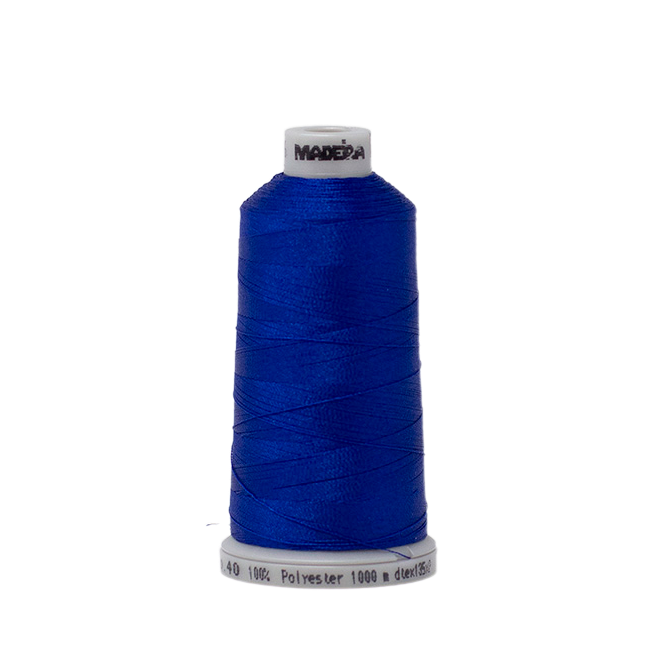 1566 Blue PolyNeon 40 Embroidery Thread