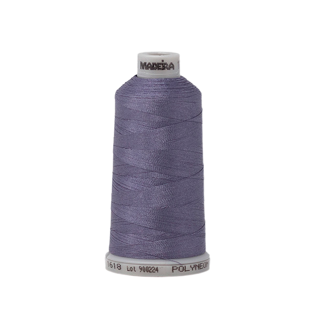 1618 Gray PolyNeon 40 Embroidery Thread