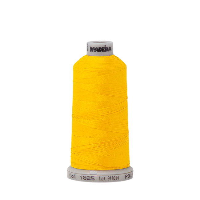 1624 Yellow PolyNeon 40 Embroidery Thread