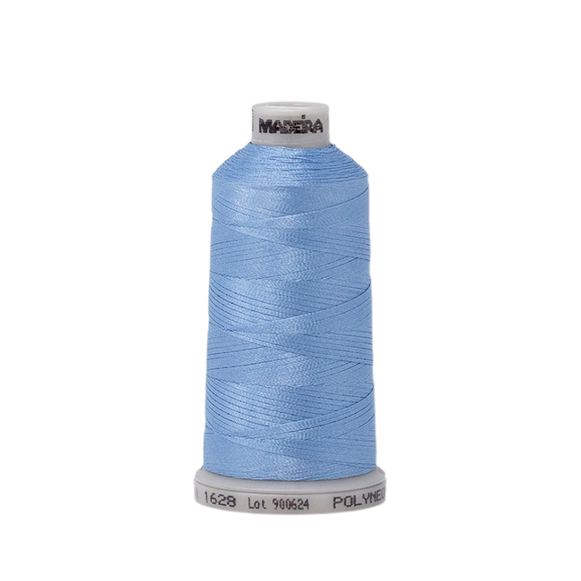 1628 Blue PolyNeon 40 Embroidery Thread
