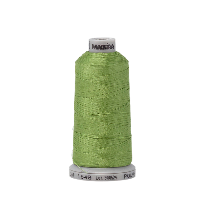 1648 Green PolyNeon 40 Embroidery Thread