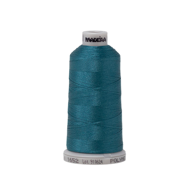 1652 Blue Green PolyNeon 40 Embroidery Thread
