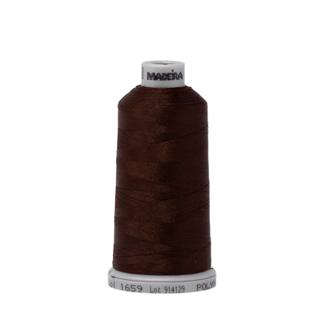 1659 Brown PolyNeon 40 Embroidery Thread