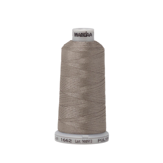 1662 Brown Gray PolyNeon 40 Embroidery Thread