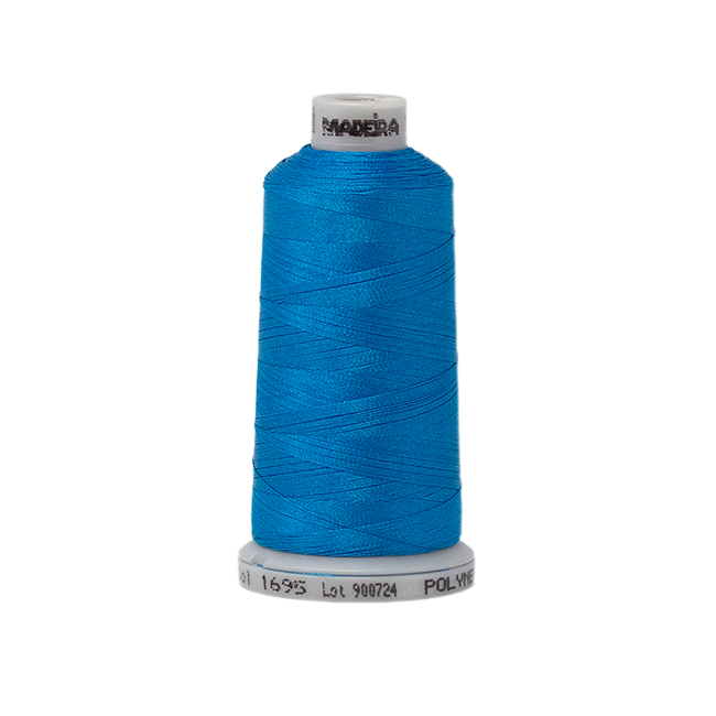 1695 Blue Green PolyNeon 40 Embroidery Thread