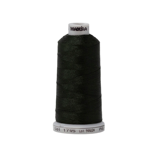 1705 Green PolyNeon 40 Embroidery Thread