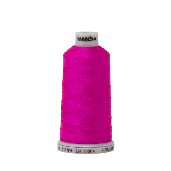 1709 Pink PolyNeon 40 Embroidery Thread