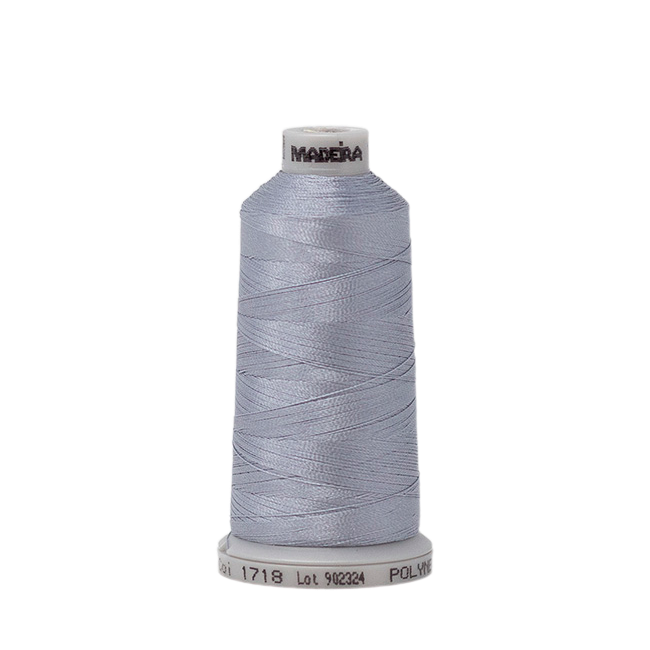1718 Gray PolyNeon 40 Embroidery Thread