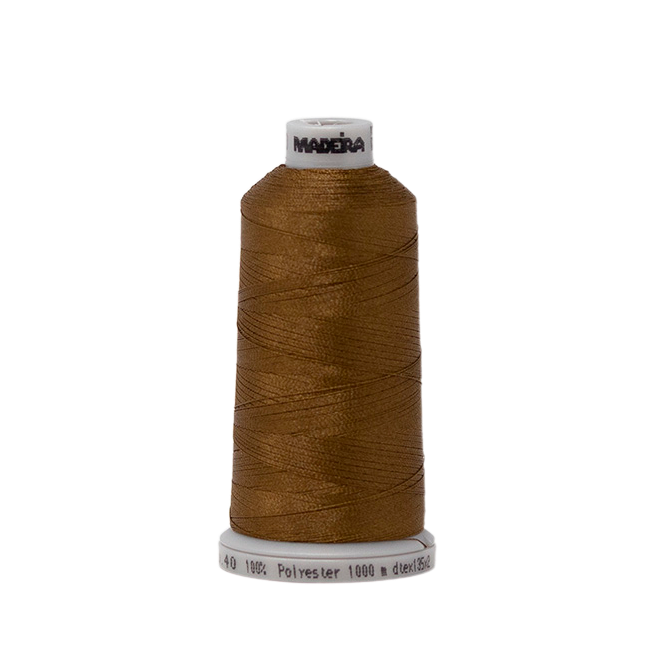 1730 Brown PolyNeon 40 Embroidery Thread