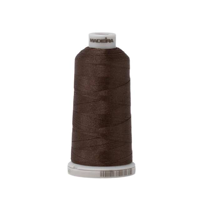 1744 Brown PolyNeon 40 Embroidery Thread