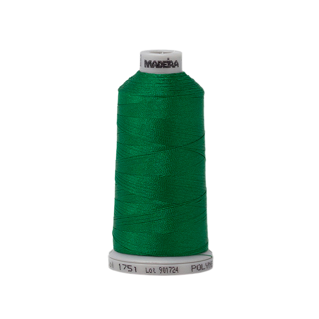 1751 Green PolyNeon 40 Embroidery Thread