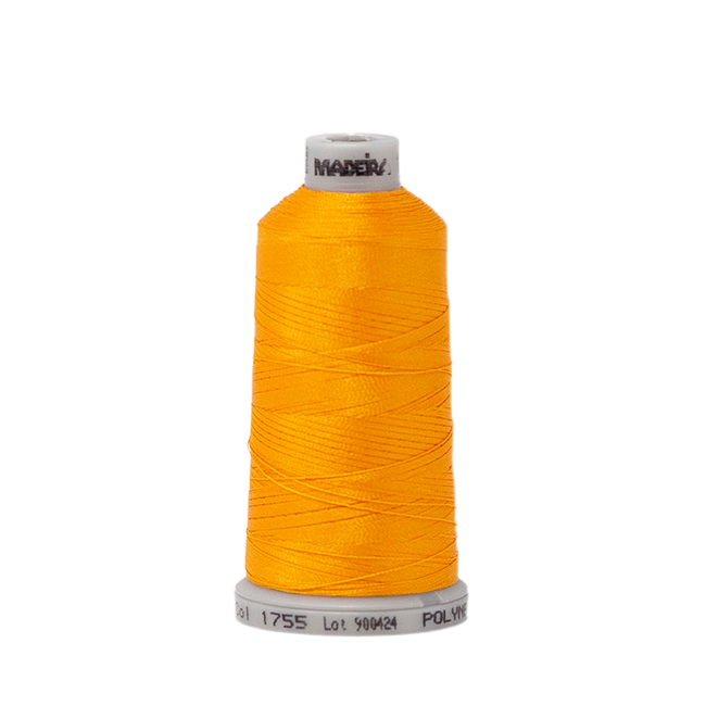 1755 Brown Orange PolyNeon 40 Embroidery Thread