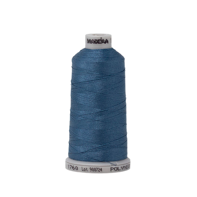 1760 Blue Green PolyNeon 40 Embroidery Thread