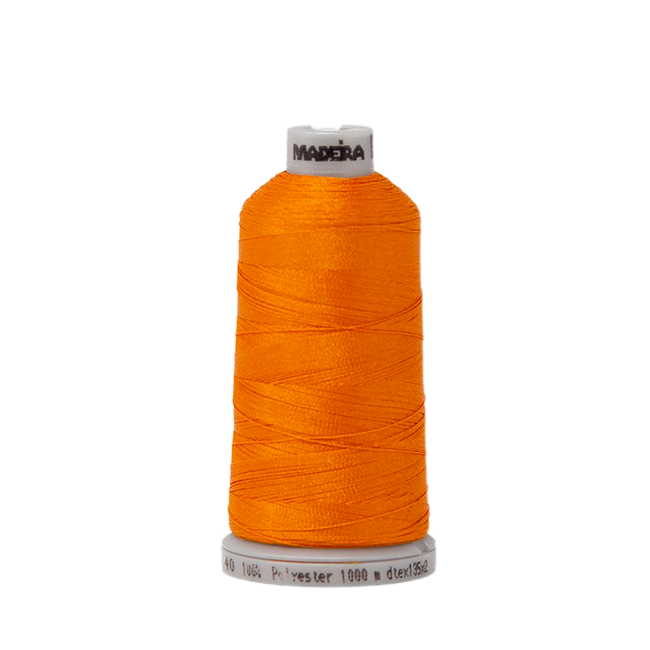 1765 Orange PolyNeon 40 Embroidery Thread
