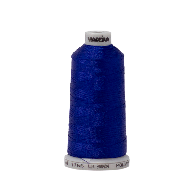 1766 Blue PolyNeon 40 Embroidery Thread
