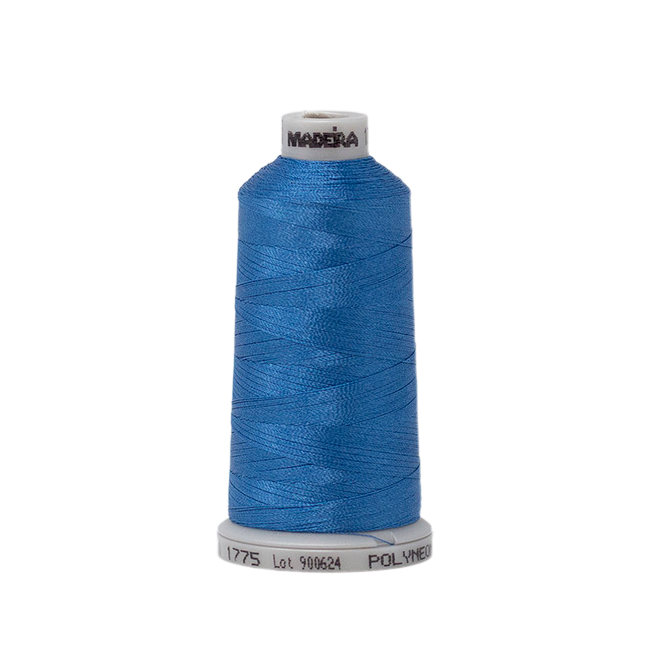 1775 Blue PolyNeon 40 Embroidery Thread