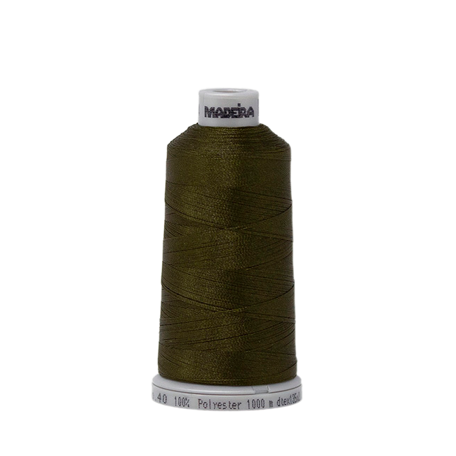 1794 Green Brown PolyNeon 40 Embroidery Thread