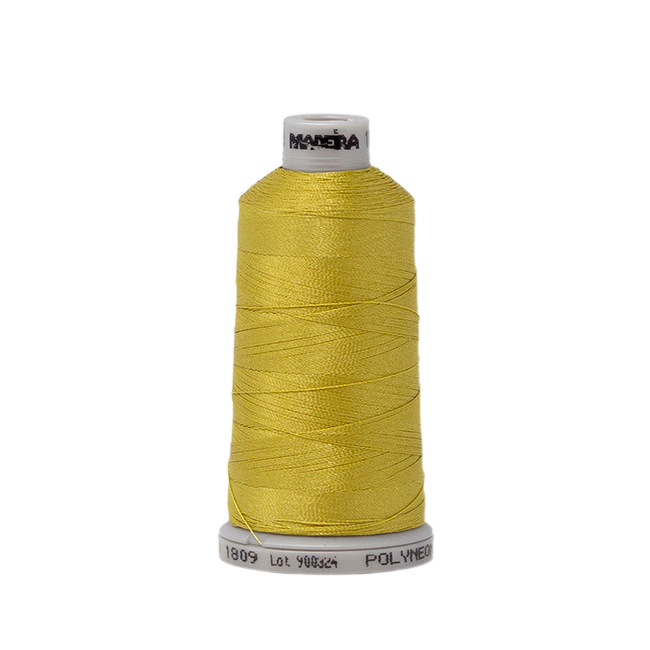 1809 Yellow Green PolyNeon 40 Embroidery Thread