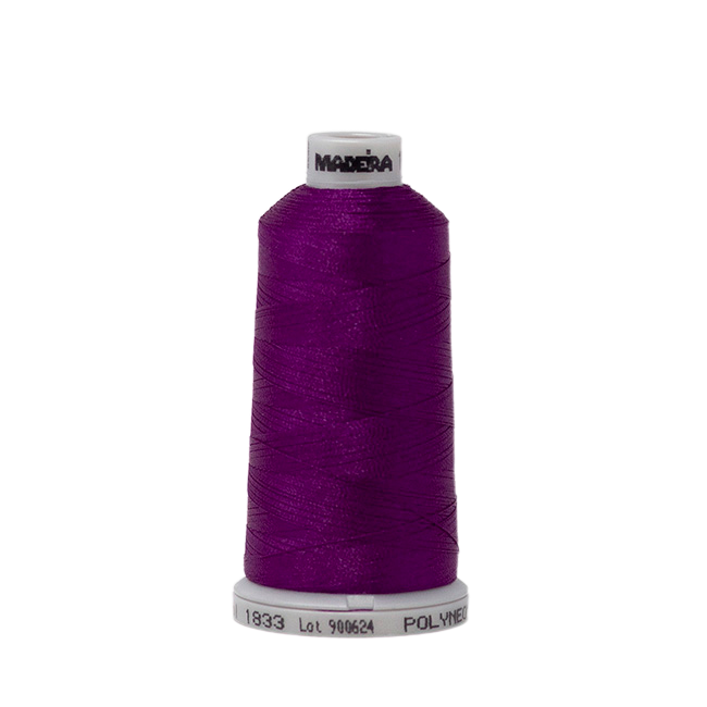 1833 Purple PolyNeon 40 Embroidery Thread