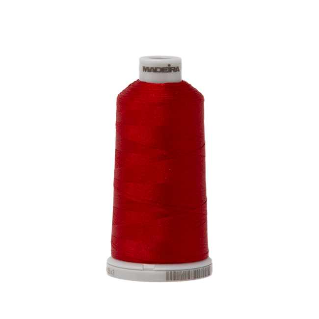 1839 Red PolyNeon 40 Embroidery Thread