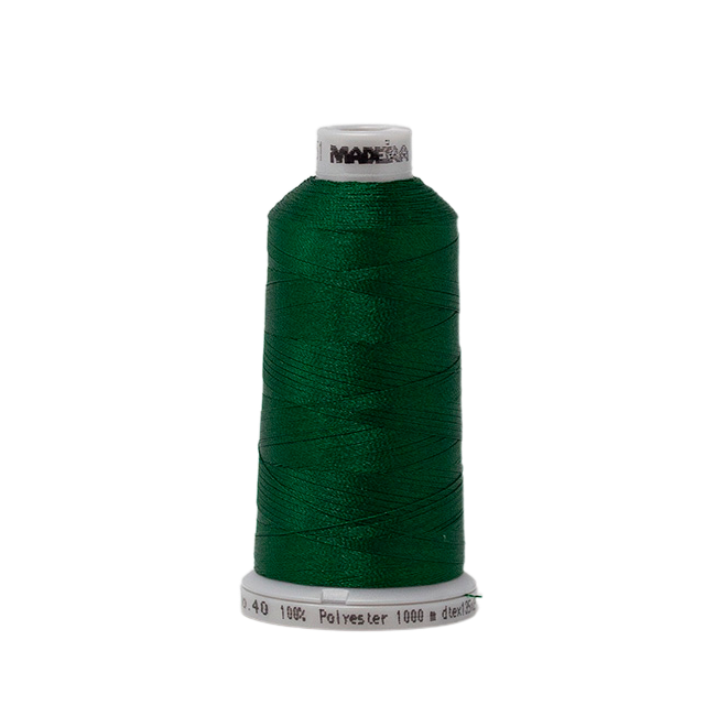 1851 Green PolyNeon 40 Embroidery Thread