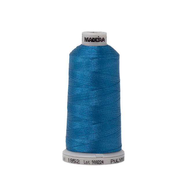 1852 Blue Green PolyNeon 40 Embroidery Thread