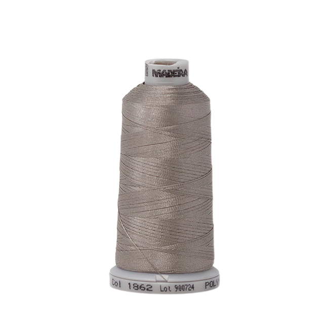 1862 Brown Gray PolyNeon 40 Embroidery Thread