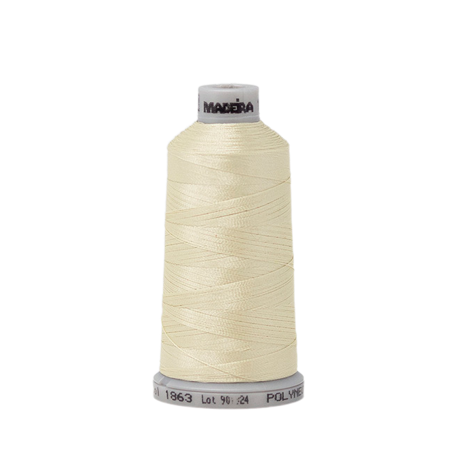 1863 Beige PolyNeon 40 Embroidery Thread