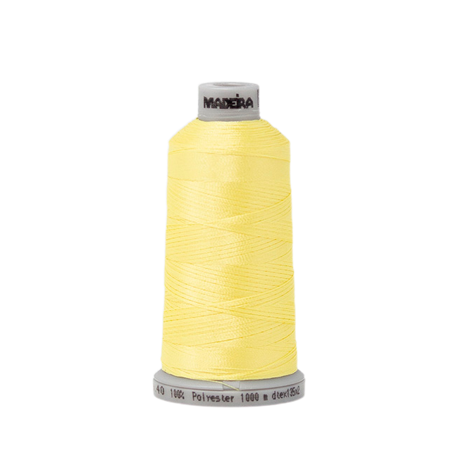1866 Yellow PolyNeon 40 Embroidery Thread