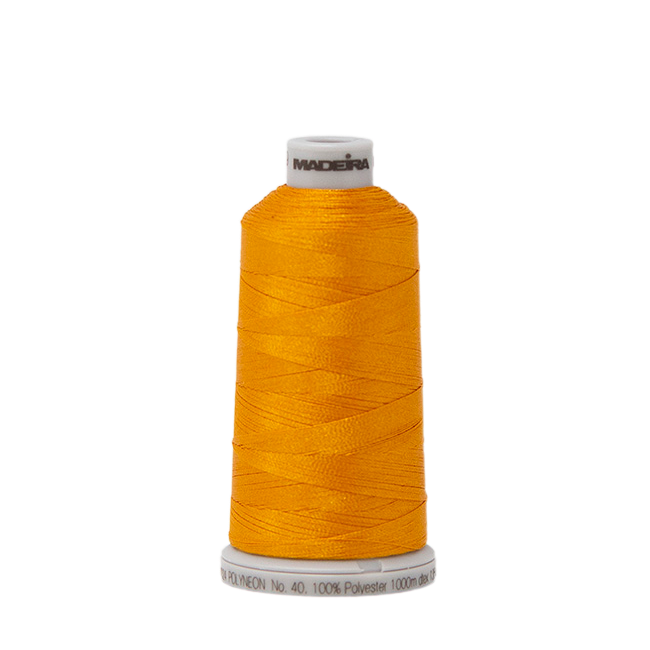 1869 Gold PolyNeon 40 Embroidery Thread