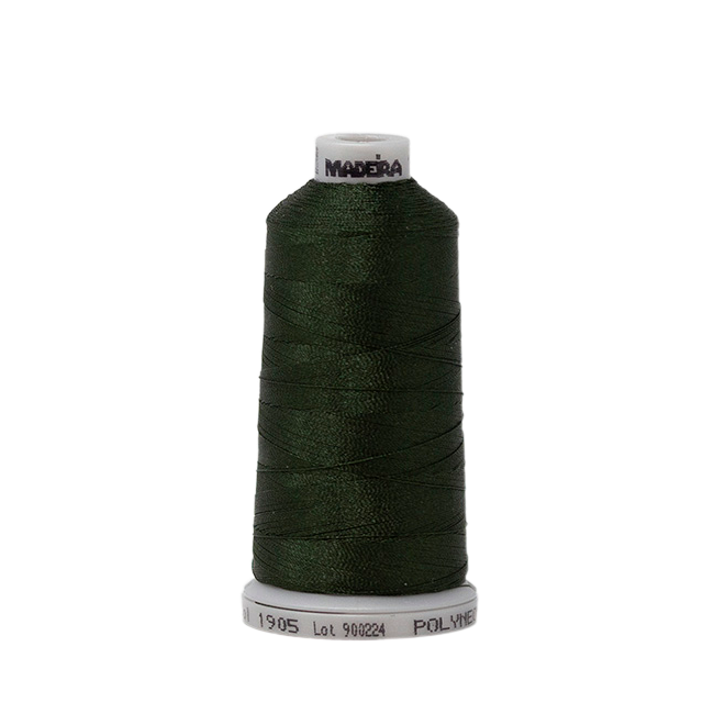 1905 Green PolyNeon 40 Embroidery Thread