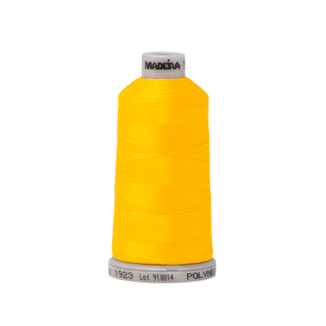 1923 Yellow Orange PolyNeon 40 Embroidery Thread