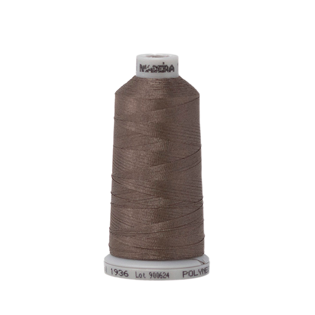 1936 Brown PolyNeon 40 Embroidery Thread