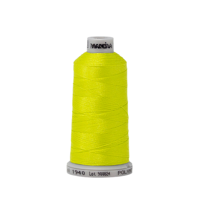 1940 Yellow Green PolyNeon 40 Embroidery Thread