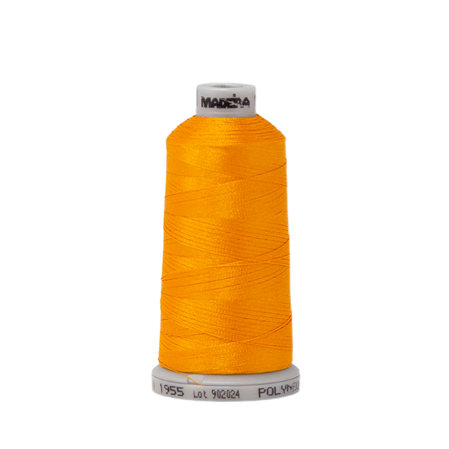 1955 Gold PolyNeon 40 Embroidery Thread