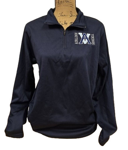 AVB Club Navy Fleece Lined Qtr Zip