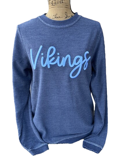 AVB Vikings Navy Corded EMB