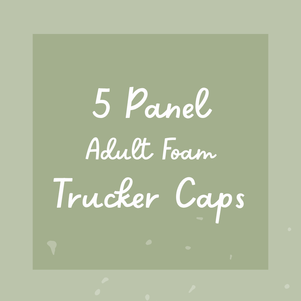 5 Panel Foam Trucker Caps