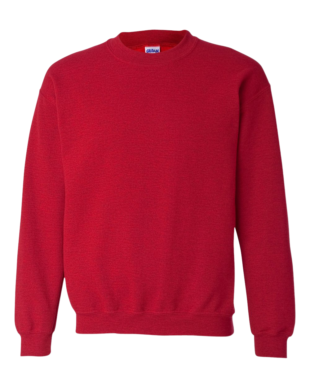 Antique Cherry Gildan HB Crewneck 18000