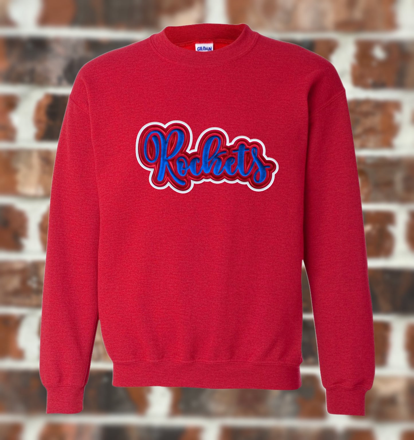 Apollo Rockets Red Gildan RTW Crewneck