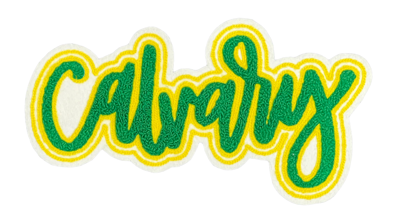 10" Calvary Chenille Patch
