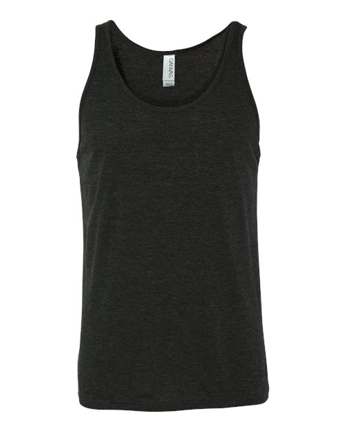 Charcoal Blk Triblend BC Tank 3484