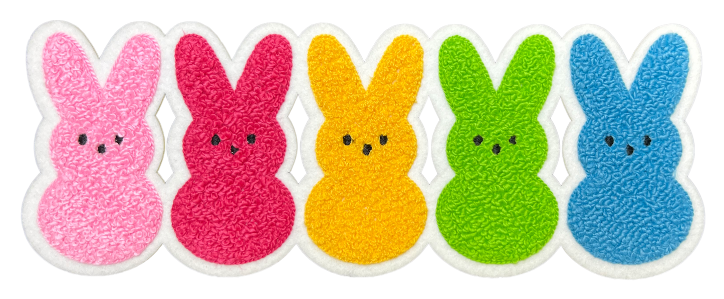 10" Easter Peeps Chenille Patch